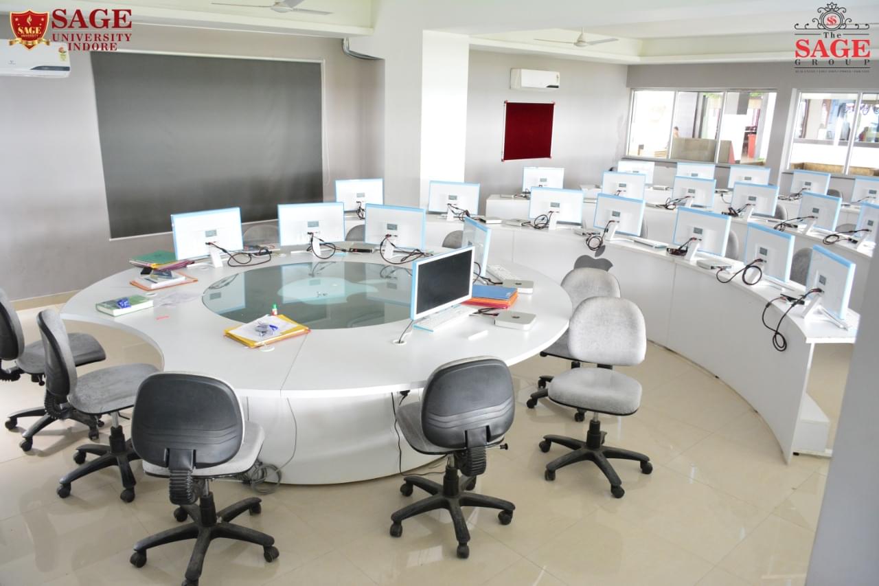 SAGE University Indore Academic Building photo 2